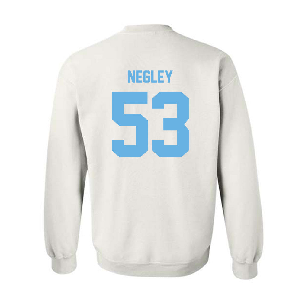 Maine - NCAA Football : Jace Negley - Classic Shersey Crewneck Sweatshirt-1