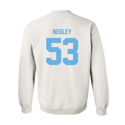 Maine - NCAA Football : Jace Negley - Classic Shersey Crewneck Sweatshirt-1