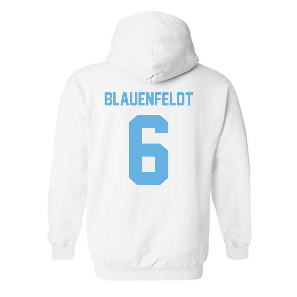 Maine - NCAA Women's Basketball : Asta Blauenfeldt - Classic Shersey Hooded Sweatshirt-1