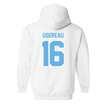 Maine - NCAA Men's Ice Hockey : Loic Usereau - Classic Shersey Hooded Sweatshirt-1
