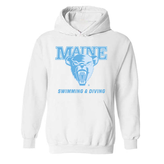 Maine - NCAA Men's Swimming & Diving : Brendan Matos - Classic Shersey Hooded Sweatshirt-0