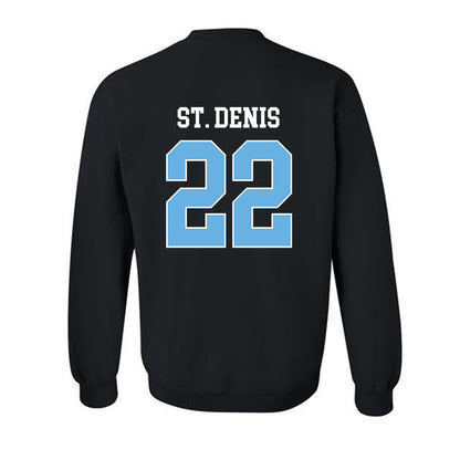 Maine - NCAA Baseball : Hunter St. Denis - Sports Shersey Crewneck Sweatshirt-1