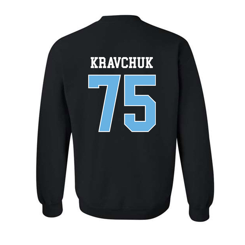 Maine - NCAA Football : Anton Kravchuk - Sports Shersey Crewneck Sweatshirt-1