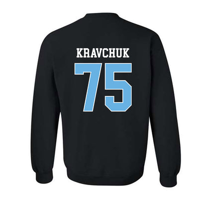 Maine - NCAA Football : Anton Kravchuk - Sports Shersey Crewneck Sweatshirt-1