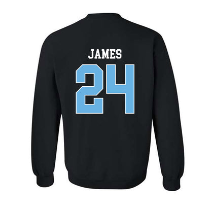 Maine - NCAA Men's Ice Hockey : Brock James - Sports Shersey Crewneck Sweatshirt-1
