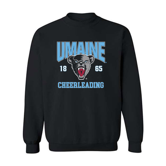 Maine - NCAA Cheerleading : Mary Reuland - Sports Shersey Crewneck Sweatshirt-0