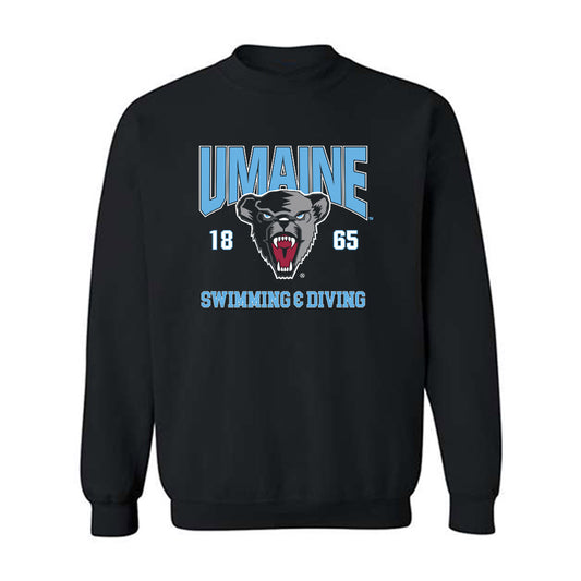 Maine - NCAA Women's Swimming & Diving : Charlie Hoover - Sports Shersey Crewneck Sweatshirt-0