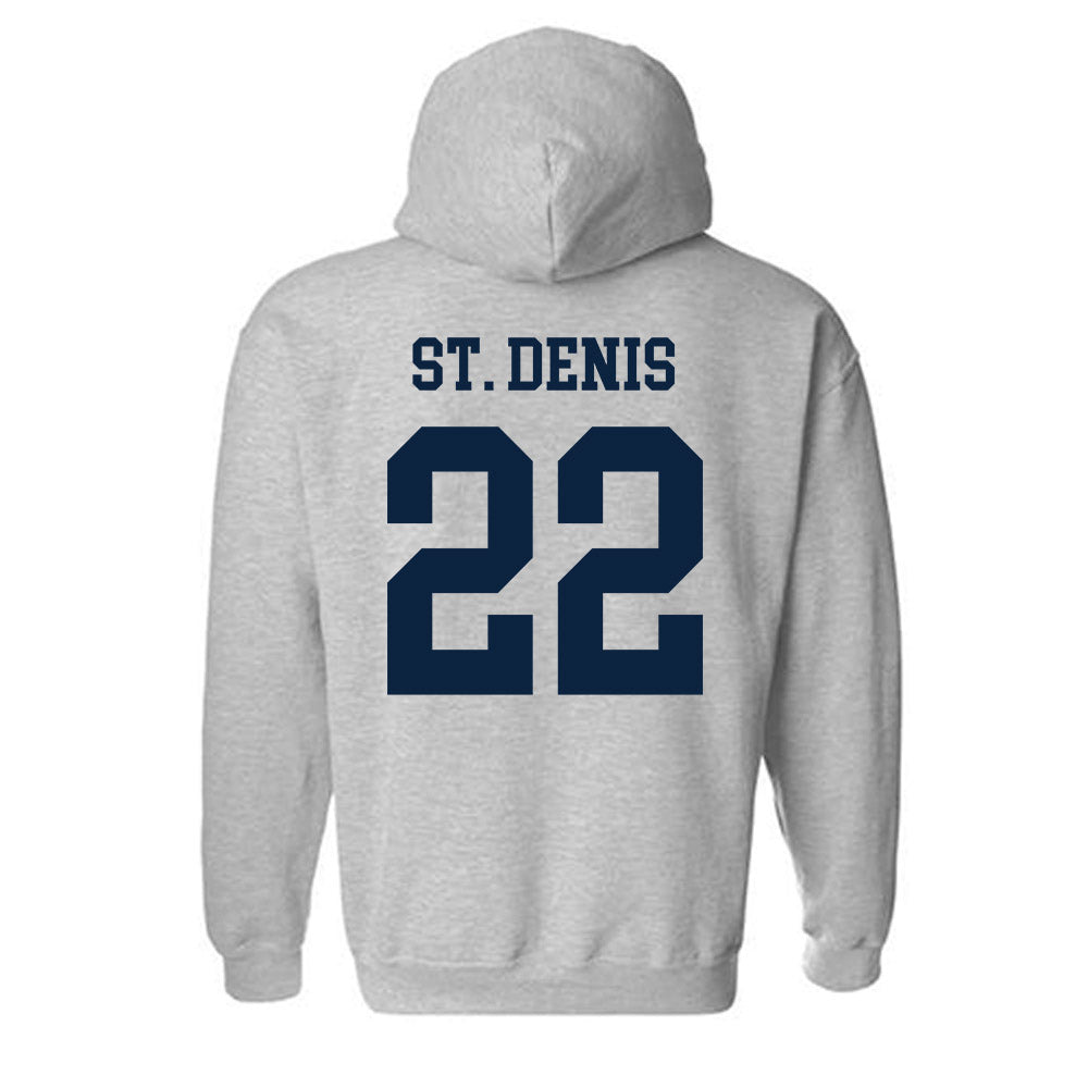 Maine - NCAA Baseball : Hunter St. Denis - Sports Shersey Hooded Sweatshirt-1