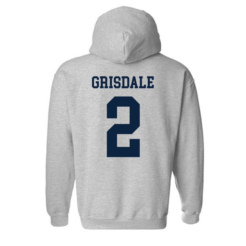 Maine - NCAA Women's Soccer : Rebecca Grisdale - Sports Shersey Hooded Sweatshirt-1