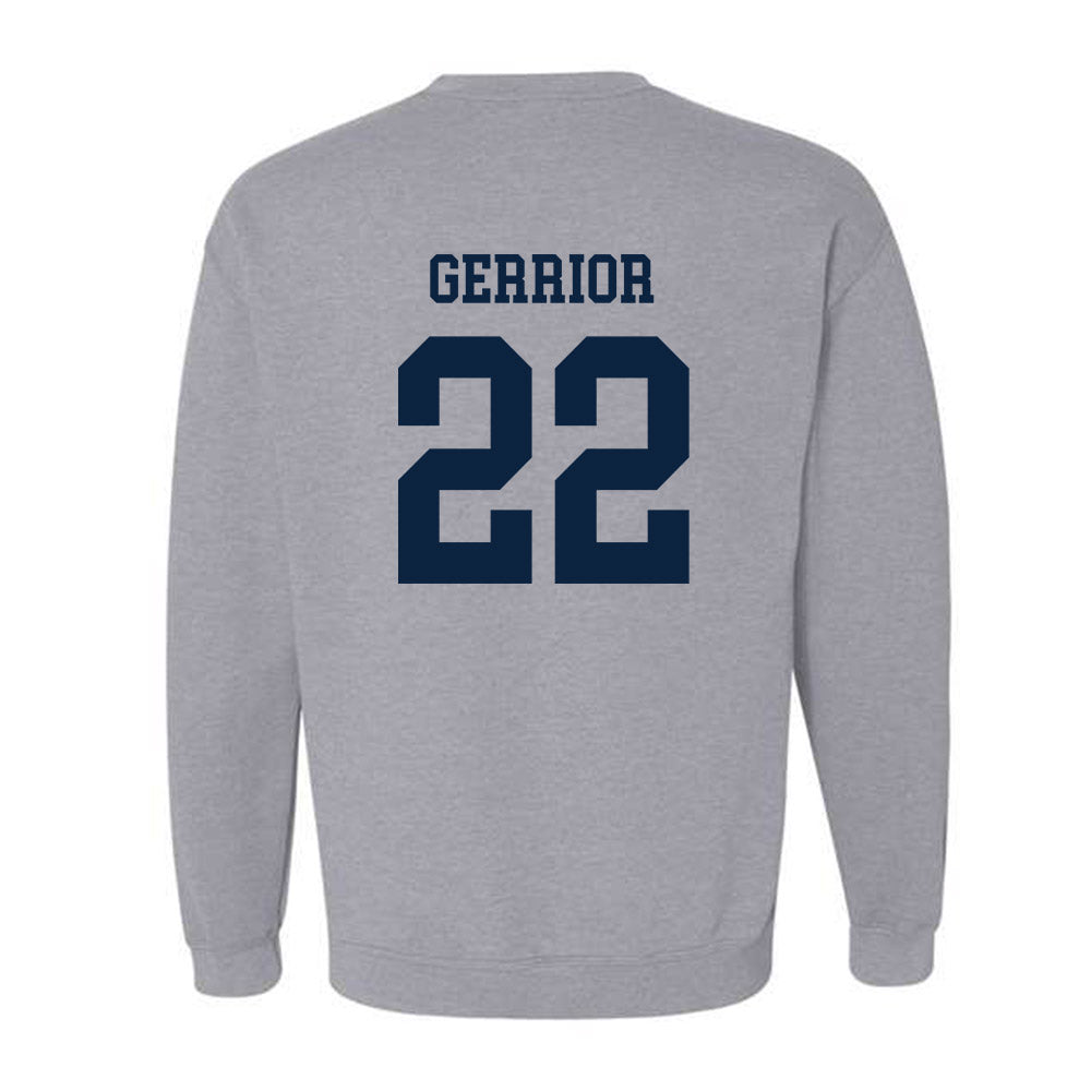 Maine - NCAA Men's Ice Hockey : Will Gerrior - Sports Shersey Crewneck Sweatshirt-1