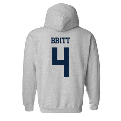 Maine - NCAA Women's Ice Hockey : Jaidyn Britt - Sports Shersey Hooded Sweatshirt