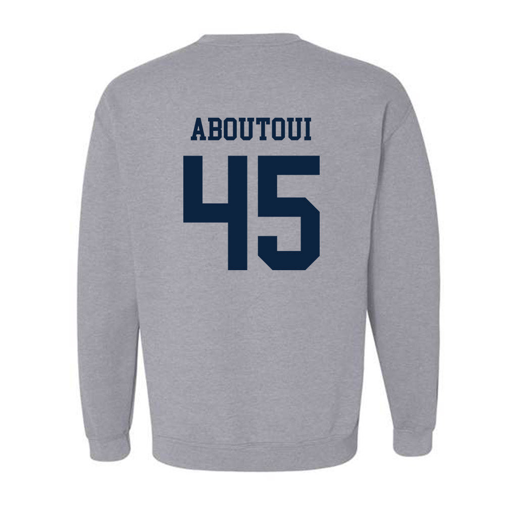 Maine - NCAA Football : Omar Aboutoui - Sports Shersey Crewneck Sweatshirt-1