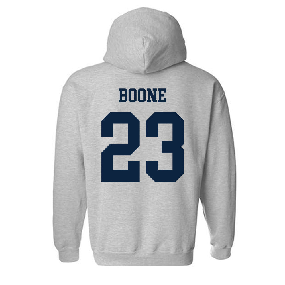 Maine - NCAA Football : Ty Boone - Sports Shersey Hooded Sweatshirt-1