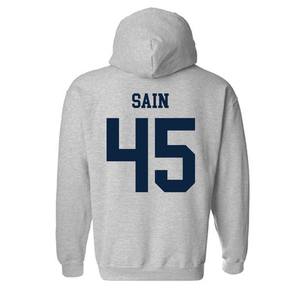 Maine - NCAA Women's Basketball : Kaliyah Sain - Sports Shersey Hooded Sweatshirt-1