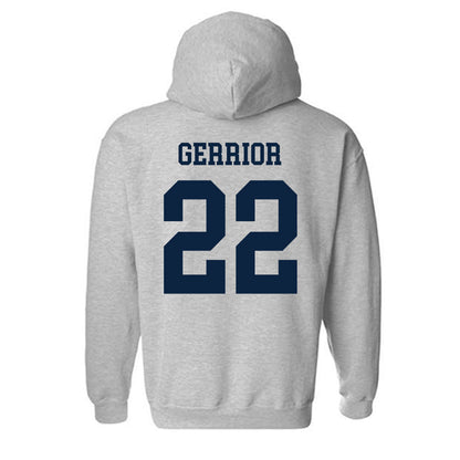Maine - NCAA Men's Ice Hockey : Will Gerrior - Sports Shersey Hooded Sweatshirt-1