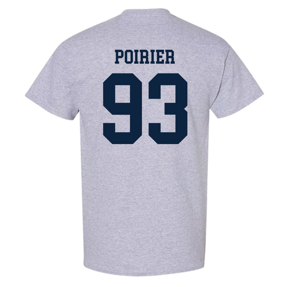 Maine - NCAA Men's Ice Hockey : Justin Poirier - Sports Shersey T-Shirt-1