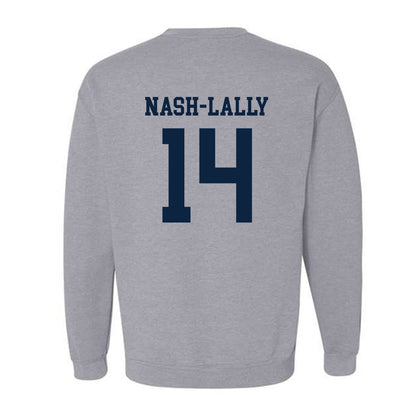 Maine - NCAA Football : Alex Nash-Lally - Sports Shersey Crewneck Sweatshirt-1