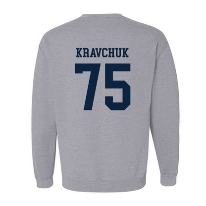 Maine - NCAA Football : Anton Kravchuk - Sports Shersey Crewneck Sweatshirt-1