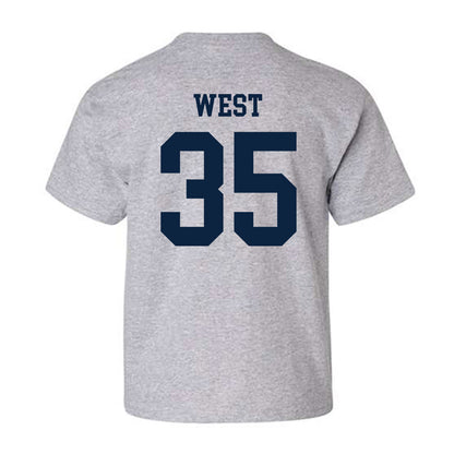 Maine - NCAA Football : Austin West - Sports Shersey Youth T-Shirt-1