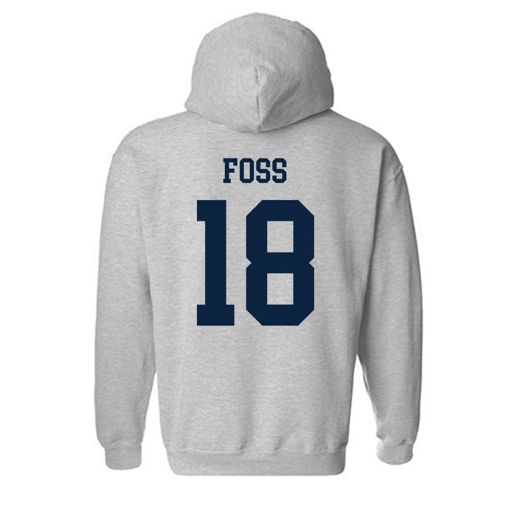 Maine - NCAA Women's Ice Hockey : Frederikke Foss - Sports Shersey Hooded Sweatshirt-1