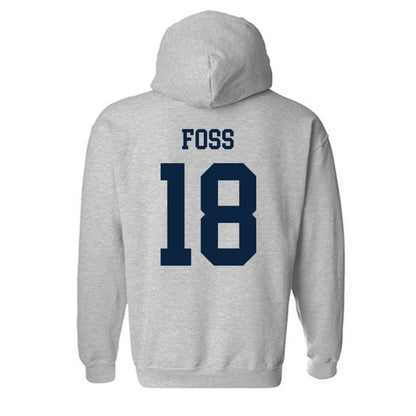 Maine - NCAA Women's Ice Hockey : Frederikke Foss - Sports Shersey Hooded Sweatshirt-1