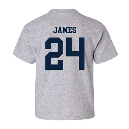 Maine - NCAA Men's Ice Hockey : Brock James - Sports Shersey Youth T-Shirt-1