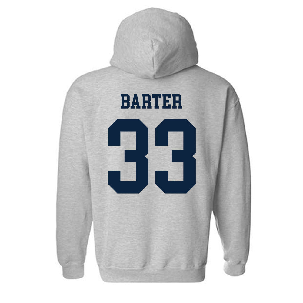 Maine - NCAA Baseball : Will Barter - Sports Shersey Hooded Sweatshirt-1