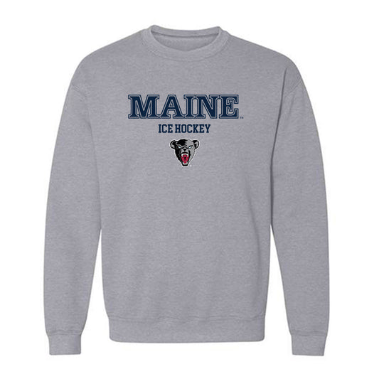 Maine - NCAA Men's Ice Hockey : Chris Romaine - Sports Shersey Crewneck Sweatshirt-0