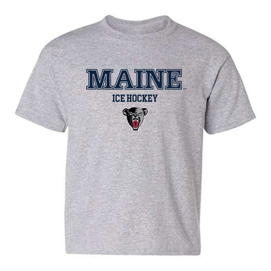 Maine - NCAA Men's Ice Hockey : Lee Parks - Sports Shersey Youth T-Shirt-0