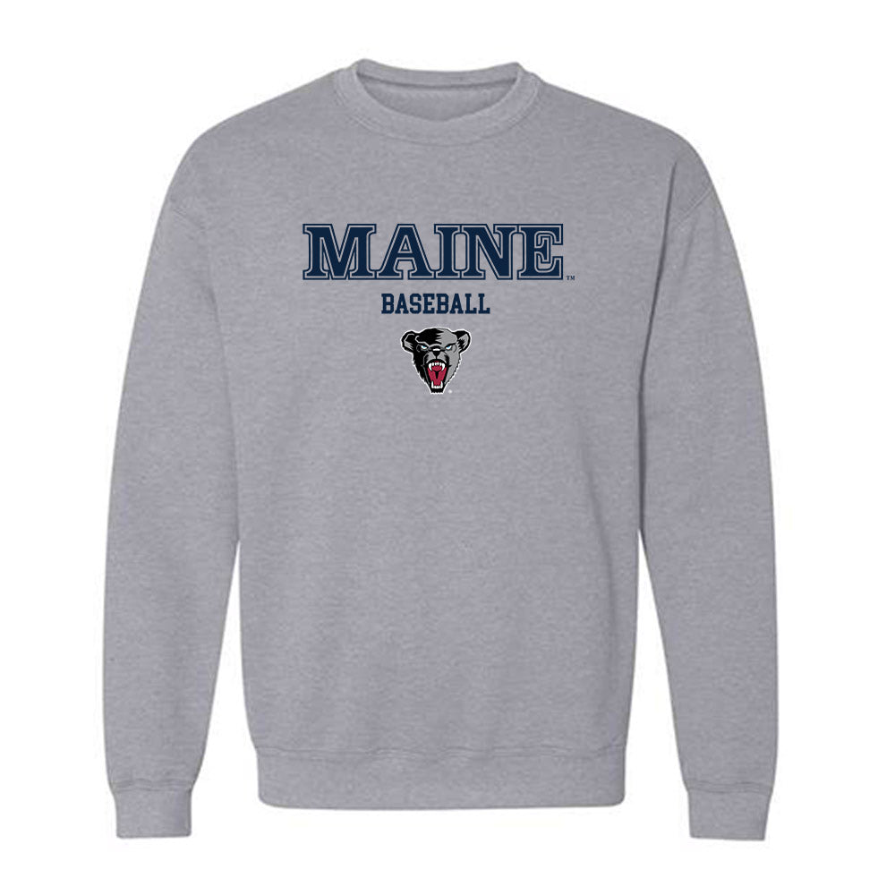 Maine - NCAA Baseball : Brody Rasmussen - Sports Shersey Crewneck Sweatshirt-0