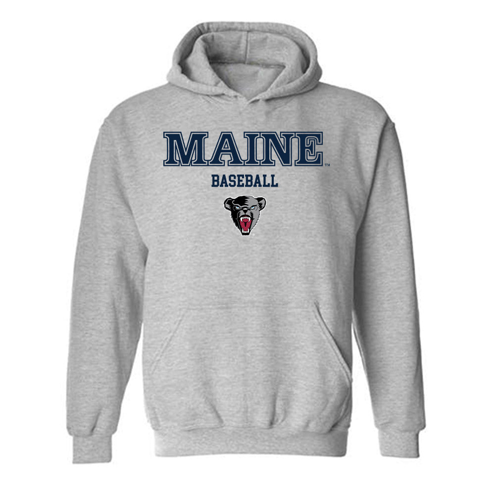Maine - NCAA Baseball : Will Barter - Sports Shersey Hooded Sweatshirt-0