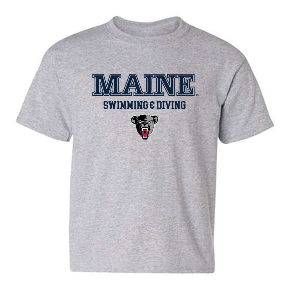 Maine - NCAA Men's Swimming & Diving : John Milner - Sports Shersey Youth T-Shirt-0