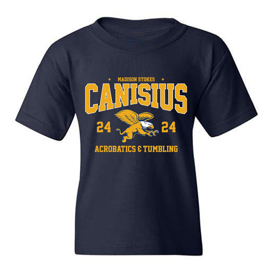Canisius - NCAA Acrobatics & Tumbling : Madison Stokes - Classic Fashion Shersey Youth T-Shirt-0