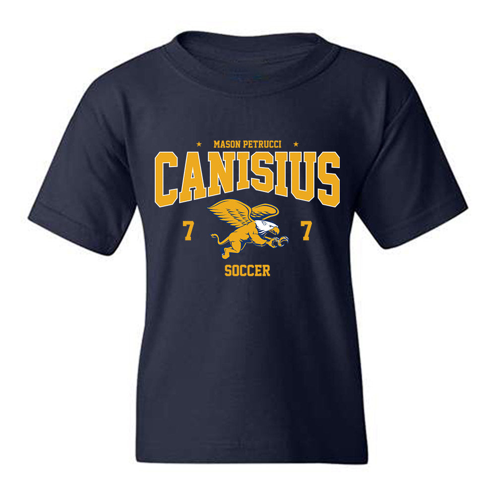 Canisius - NCAA Men's Soccer : Mason Petrucci - Classic Fashion Shersey Youth T-Shirt-0
