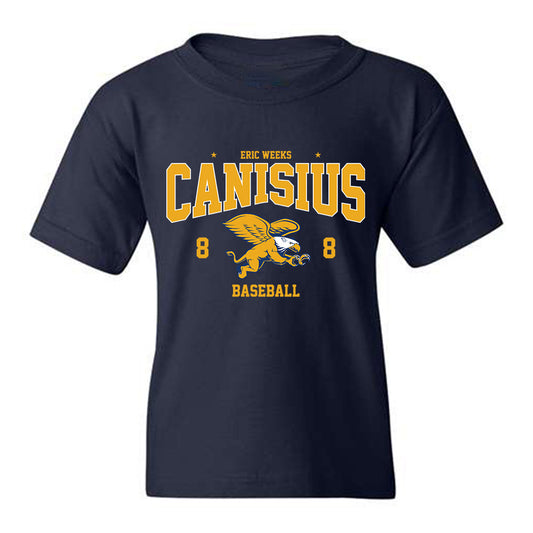 Canisius - NCAA Baseball : Eric Weeks - Classic Fashion Shersey Youth T-Shirt