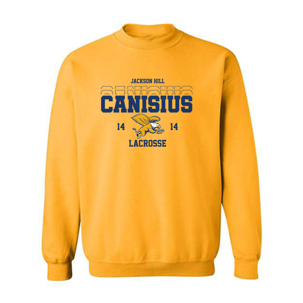 Canisius - NCAA Men's Lacrosse : Jackson Hill - Classic Fashion Shersey Crewneck Sweatshirt