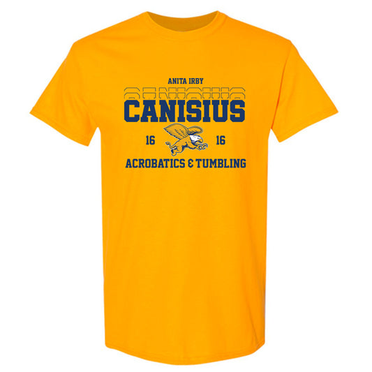 Canisius - NCAA Acrobatics & Tumbling : Anita Irby - Classic Fashion Shersey T-Shirt-0