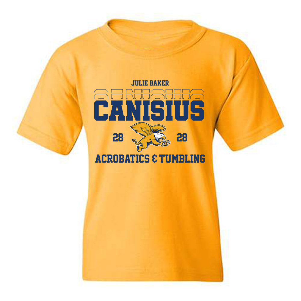Canisius - NCAA Acrobatics & Tumbling : Julie Baker - Classic Fashion Shersey Youth T-Shirt-0