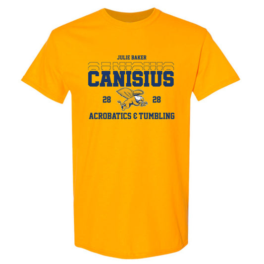 Canisius - NCAA Acrobatics & Tumbling : Julie Baker - Classic Fashion Shersey T-Shirt-0