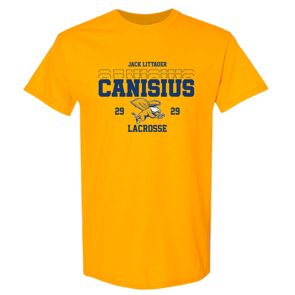 Canisius - NCAA Men's Lacrosse : Jack Littauer - Classic Fashion Shersey T-Shirt