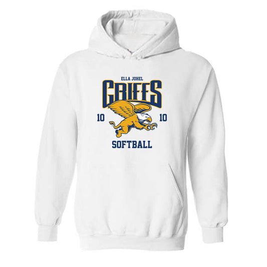 Canisius - NCAA Softball : Ella Johel - Classic Fashion Shersey Hooded Sweatshirt-0