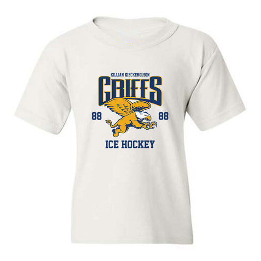 Canisius - NCAA Men's Ice Hockey : Killian Kiecker-Olson - Classic Fashion Shersey Youth T-Shirt
