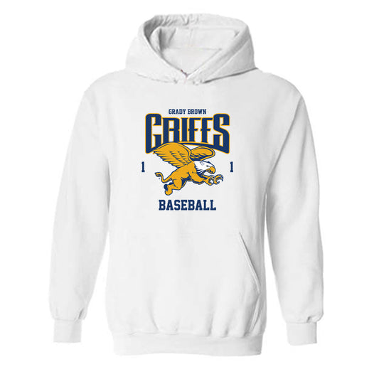 Canisius - NCAA Baseball : Grady Brown - Classic Fashion Shersey Hooded Sweatshirt-0