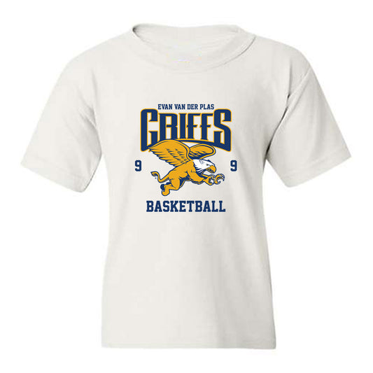 Canisius - NCAA Men's Basketball : Evan van der Plas - Classic Fashion Shersey Youth T-Shirt-0