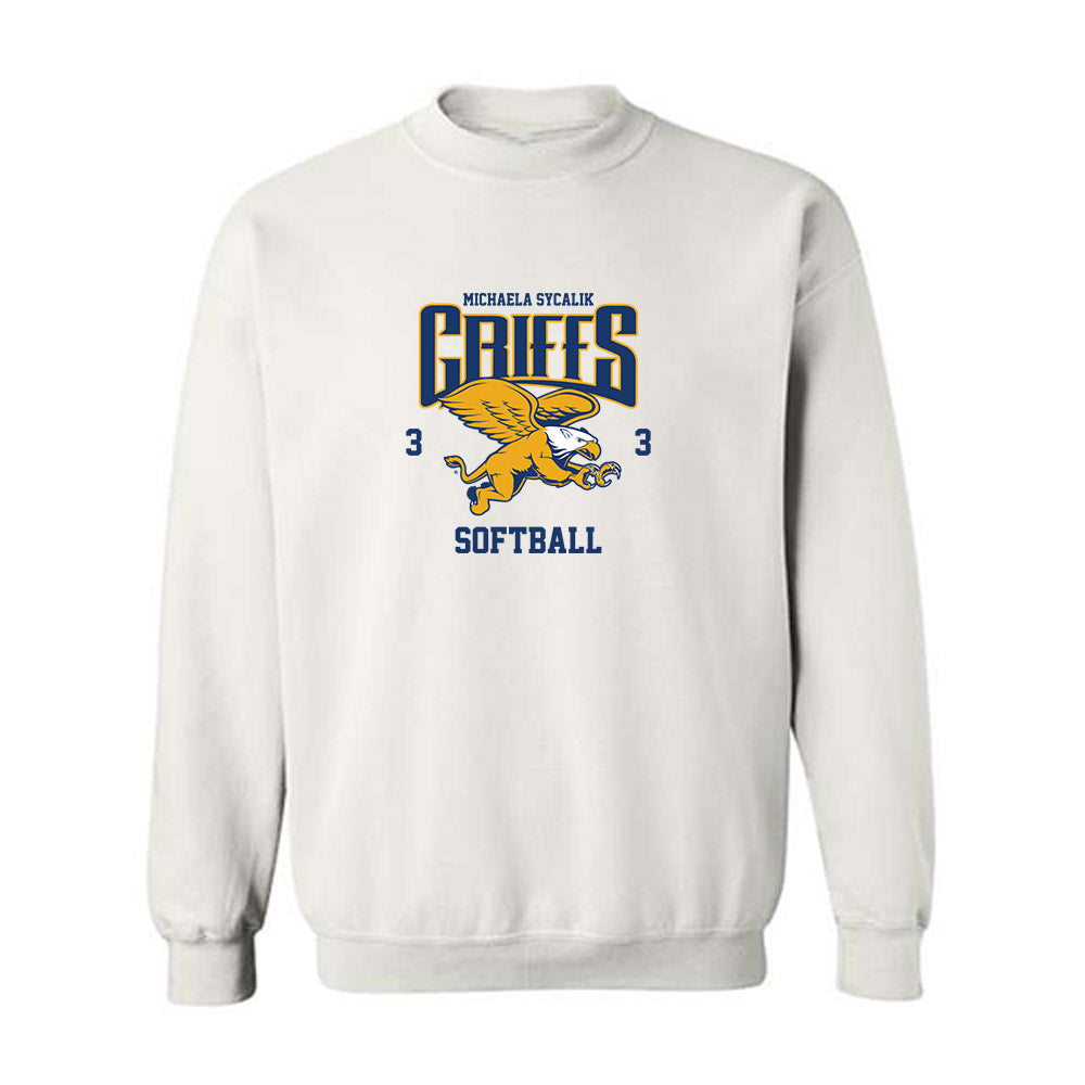Canisius - NCAA Softball : Michaela Sycalik - Classic Fashion Shersey Crewneck Sweatshirt-0