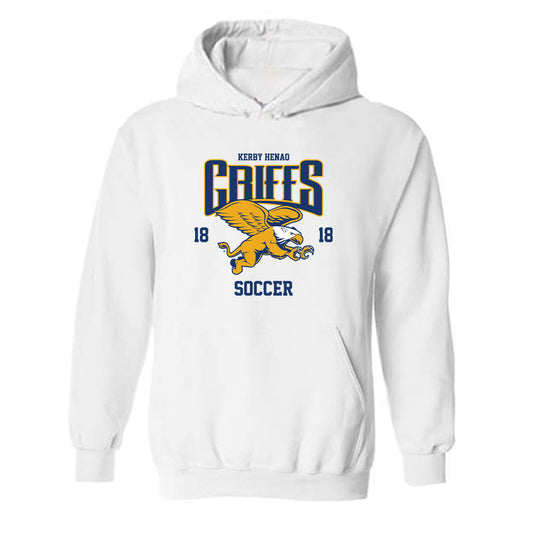 Canisius - NCAA Men's Soccer : Kerby Henao - Classic Fashion Shersey Hooded Sweatshirt-0