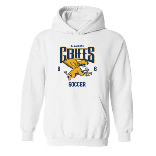 Canisius - NCAA Men's Soccer : AJ Zarcone - Classic Fashion Shersey Hooded Sweatshirt