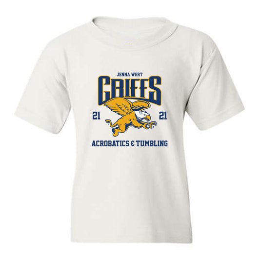 Canisius - NCAA Acrobatics & Tumbling : Jenna Wert - Classic Fashion Shersey Youth T-Shirt-0
