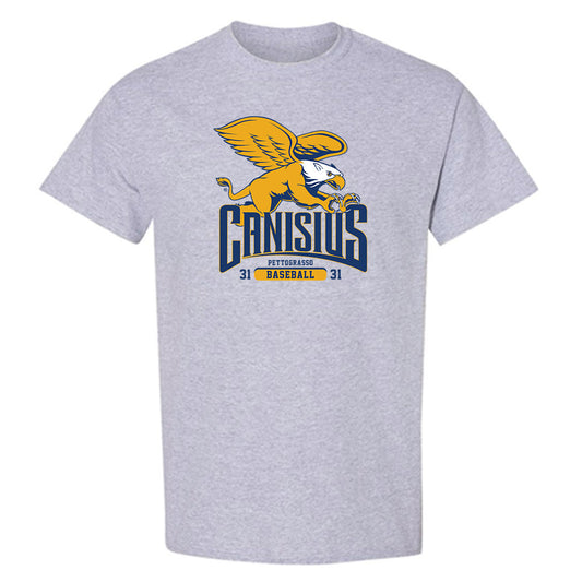 Canisius - NCAA Baseball : Ryan Pettograsso - Classic Fashion Shersey T-Shirt-0