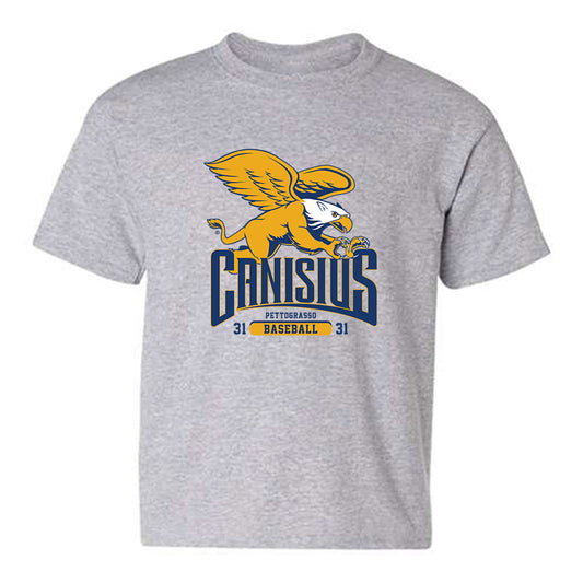 Canisius - NCAA Baseball : Ryan Pettograsso - Classic Fashion Shersey Youth T-Shirt-0